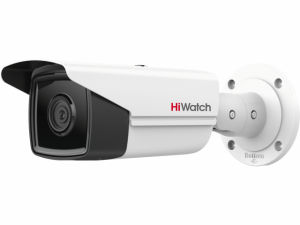 Видеокамера HiWatch IPC-B582-G2/4I, IP, 8Мп(3840Х2160), 6мм, ИК 80м, уличная, цилиндрическая
