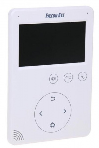 Видеодомофон FALCON EYE FE-VELA белый, 4.3 TFT, PAL/NTSC (480x272), сенсорные кнопки, запись нет