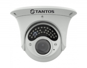 Видеокамера Tantos TSi-Ee25VP (2.8-12), IP, 2Mp(1920х1080), 2.8-12мм, ИК 30м, уличная, купольная