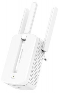Усилитель/повторитель wi-fi сигнала MERCUSYS MW300RE, 2.4 ГГц, 300 Мбит/с, 75 х 101 х 39 мм
