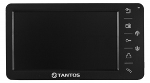 Видеодомофон TANTOS Amelie - MicroSD до 32 GB, 7 черный 185 х 127,5 х 17 мм