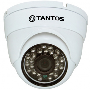 Видеокамера Tantos TSi-Ve1FP, IP, 1Mp(1280х960), 3.6 мм, ИК 20м, уличная, купольная
