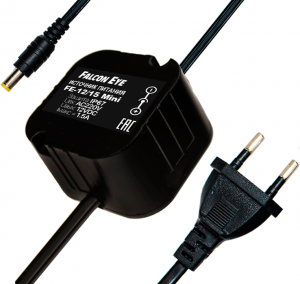 Блок питания FALCON EYE FE-12/15 Mini. 12В 1.5 А, IP 67, 43х45х27 мм