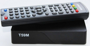 Ресивер World Vision T62A +(обучаемый пульт) DTV-T2