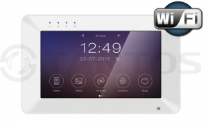 Видеодомофон TANTOS Rocky Wi-Fi 7.0 белый сенсорный 205х128х20 мм.