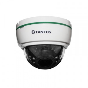 Видеокамера Tantos  TSi-De25FPA (4), IP,2МП(1920х1080), 4мм, ИК 20м, внутренняя, купольная