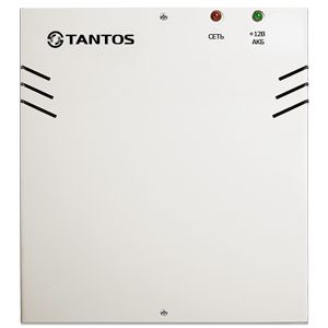 ББП-50 TS   TANTOS 12В 5А без защиты металл, под АКБ 12В 7А, 180×190×75 мм
