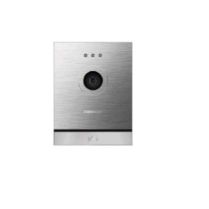 Вызывная видеопанель COMMAX DRC-4M, PAL, угол 75º, ИК 0,3м, 1 абон., врезной, серый, без козырька, п