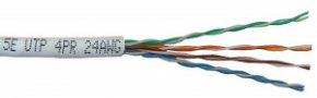 Кабель  OPTIMLAN  UTP , 4 PR. 24 AWG. CAT5e, неэкраниров, внутренний