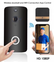 Вызывная видеопанель FCCWO FULL HD IP с функцией WI-FI , 2MP, внутренняя, microSD,  75*143*30 мм