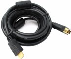 Шнур REXANT HDMI - HDMI 15 м. gold с фильтрами
