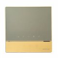Видеодомофон COMMAX CDV-70H2 Mirror Gold, 7TFT LCD, PAL/NTSC (800x480), сенсорные кнопки, запись не
