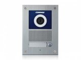 Вызывная видеопанель COMMAX DRC-41UN, PAL, угол 68º, ИК нет, 1 абон., врезной, серый, без козырька,