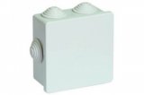 Коробка распределительная 80х80х40мм  IP44 c кабельными вводами