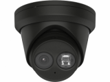 Видеокамера HIKVISION, DS-2CD2383G2-IU(BLACK), IP, 8МП(3840x2160), 2.8мм, ИК 30м, уличная, купольная