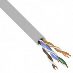 Кабель OPTIMLAN  UTP витая пара, 4 пары,  CAT5e, одножильный,