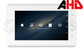 Видеодомофон TANTOS Mia HD 7, 1080/720p (AHD/CVI/TVI/CVBS) 205x128x18 мм.