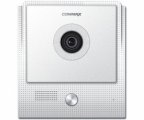 Вызывная видеопанель COMMAX DRC-4U, PAL, угол 81º, ИК 1м, 1 абон., врезной, белый, без козырька, пла